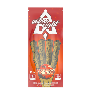 Astro Eight 4 ct. 1G Pre-rolls – Mars OG (Indica)