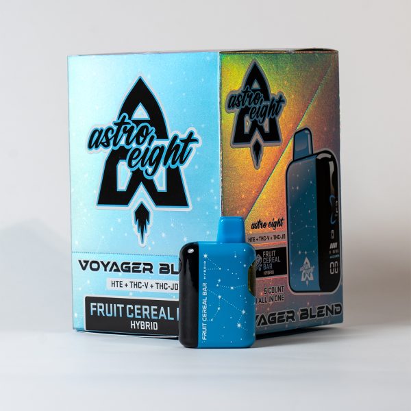 Astro Eight Voyager Blend – HTE+THC-V+THC-JD – 5G All In One – Fruit Cereal Bar