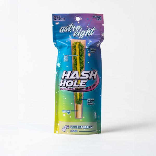 Astro Eight Hash Hole THCA Preroll 2g 2 Pack - Rocket Runtz (Indica)