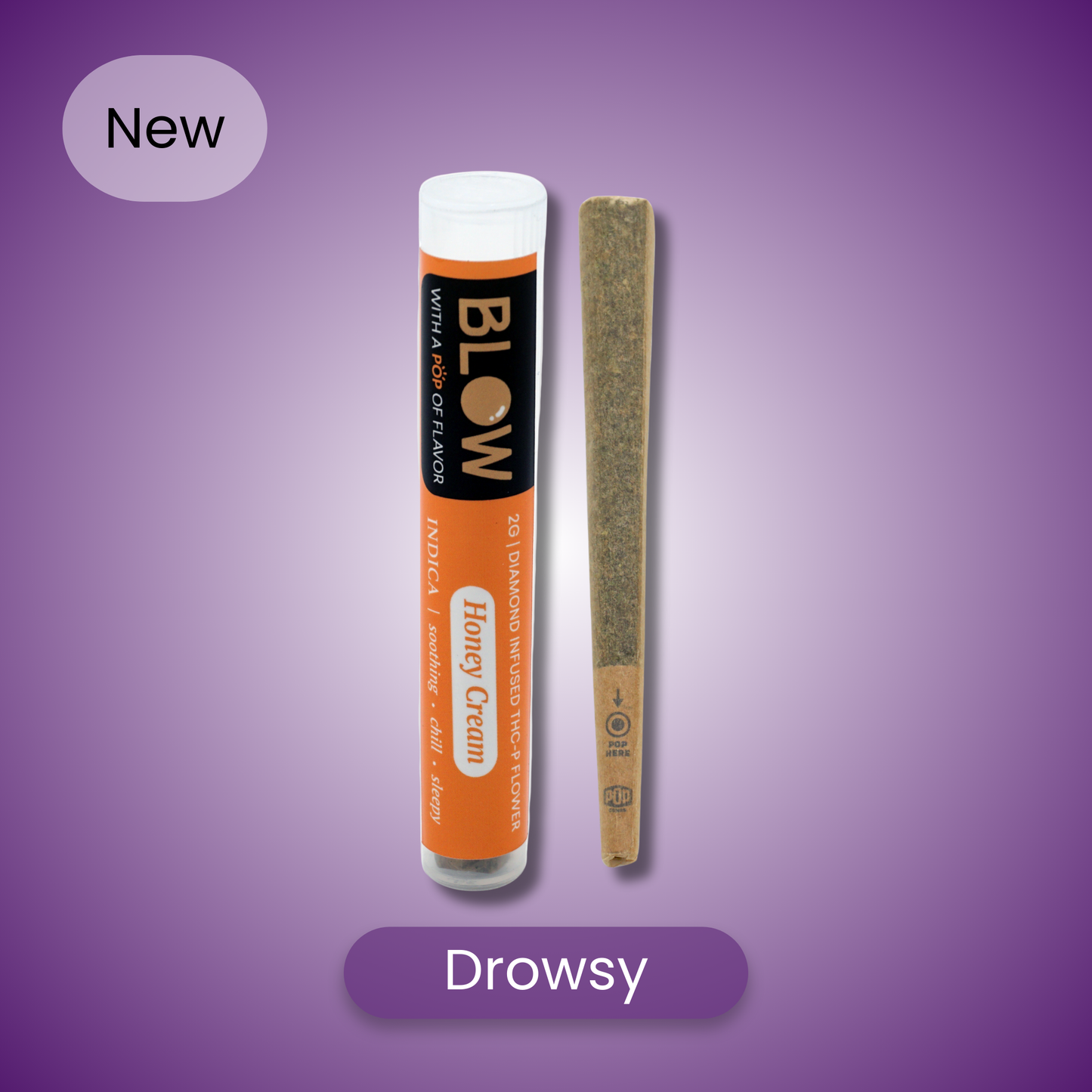 Blow Gas Co Bangers 2g Pre Rolls – Honey Cream